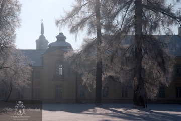 Pałac Ptockich w Radzyniu Podlaskim - zima